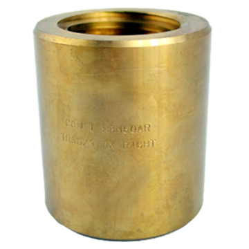 CONTI cylindrical trapezoidal nut HBM Tr 60x9, right thread, bronze
