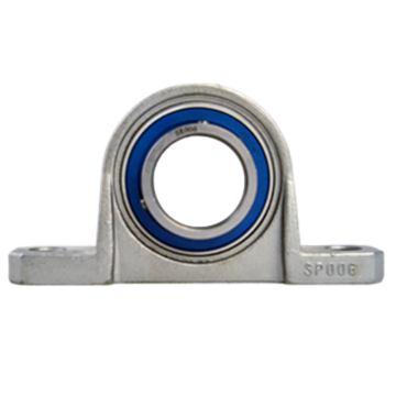 Mini pillow block bearing MUP Ø30, eccentric collar, stainless steel