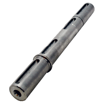 Hydro-Mec 063 aksel Ø25x60 mm dobbelt, Stål