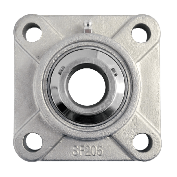Flange bearing SF Ø25, 4-bolt, stainless steel