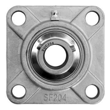 Flange bearing SF Ø20, 4-bolt, stainless steel
