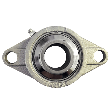 Flange bearing SFL Ø30, 2-bolt, stainless steel