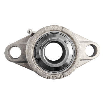 Flange bearing SFL Ø25, 2-bolt, stainless steel