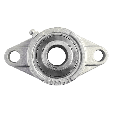 Flange bearing SFL Ø20, 2-bolt, stainless steel