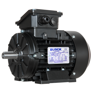 Busck AC motor T3A80A-2B3, 0,75kW, 2890RPM, B3, 230/400, 50 Hz, Aluminium
