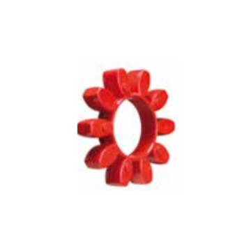 SPIDEX 100/110 Red 95°, spider, Shore A, coupling element, polyurethane