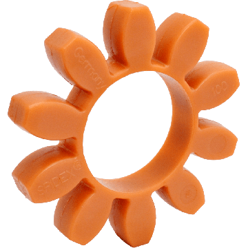 SPIDEX 100/110 nature 95°, spider, Shore A, coupling element, polyurethane