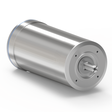 BJ-Gear TENV80A-6 IP69K, AC-Motor, B14, 0.37KW, 890RPM, Stainless steel