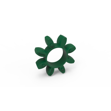 SPIDEX 42/55 green 64°, spider, Shore D, coupling element, polyurethane