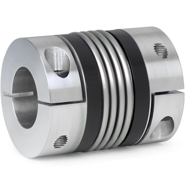 R+W BK2 30 69 bellow coupling, stainless steel and steel