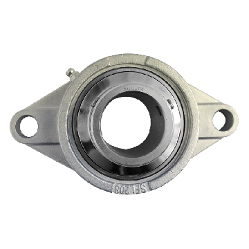 Flange bearing SFL Ø40, 2-bolt, stainless steel