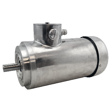 Marlin AC-motor TEFC80B-4, 0.75kW, 1450RPM, 230/400V, 50Hz, IP66, rustfrit stål