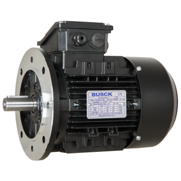Busck AC motor T3A90S-2B5, 1,5kW, 2900RPM, B5, 230/400, 50 Hz, Aluminium