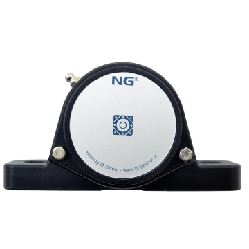 NG waterproof pillow block bearing SF2 Ø30, 2-bolt, closed cover