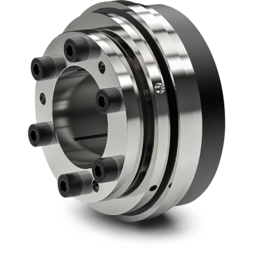 R+W SK1 2500 D torque limiter, adjustment range: 2300-2800 Nm, hardened steel and steel