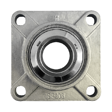 Flanged bearing SUCF208S, Ø40, 4-holes, stainless steel