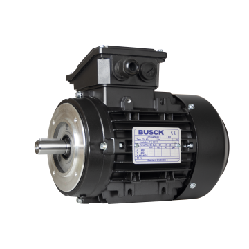 Busck Wechselstrommotor  T2A80A-8, 0,18kW, 700RPM, B14, 230/400, 50 Hz, Aluminium