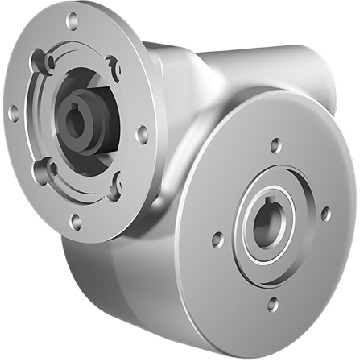 Clean-Geartech N45, snekkegear Ø18, 102:1, indgang 71B14, rustfrit stål