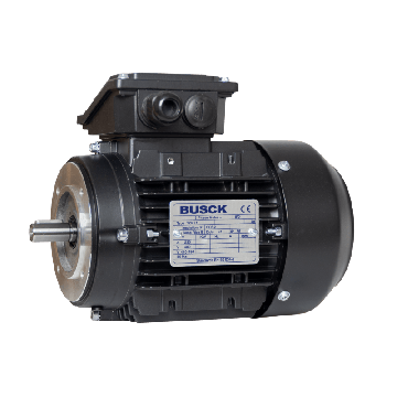 Busck Wechselstrommotor  T4A71B-4, 0,37kW, 1430RPM, B14, 230/400, 50 Hz, Aluminium