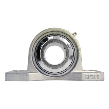 Pillow block bearing SP Ø40, stainless steel