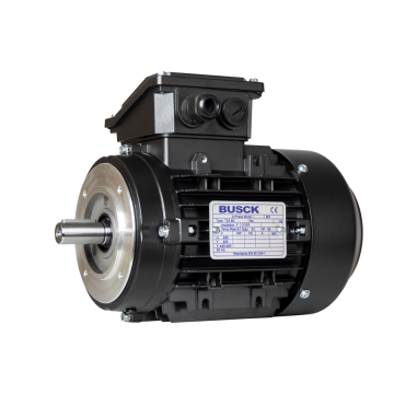 Busck AC-motor T2A80A-6, 0.37kW, 935RPM, 230/400V, 50Hz, aluminium