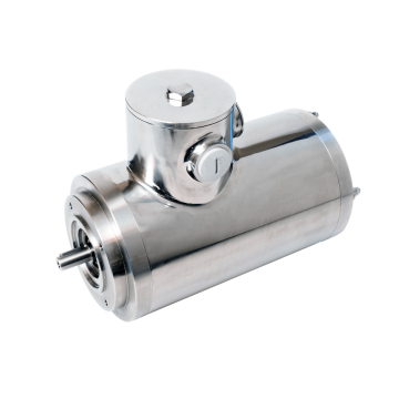 Marlin AC-motor TENV80B-4B3, 0.75kW, 1400RPM, 230/400V, 50Hz, IP66, rustfrit stål