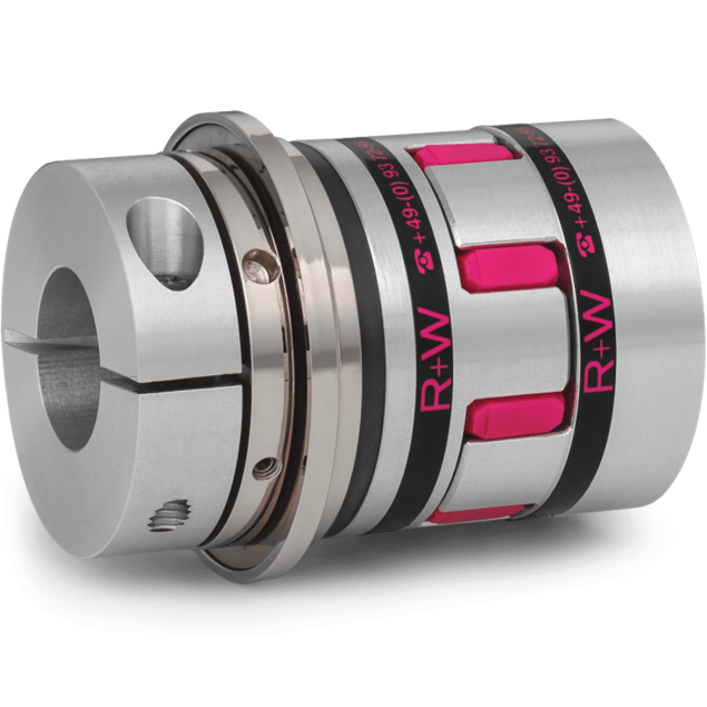 ES2 10 A W torque limiter, adjustment range: 2-6 Nm, steel, aluminum and TPU