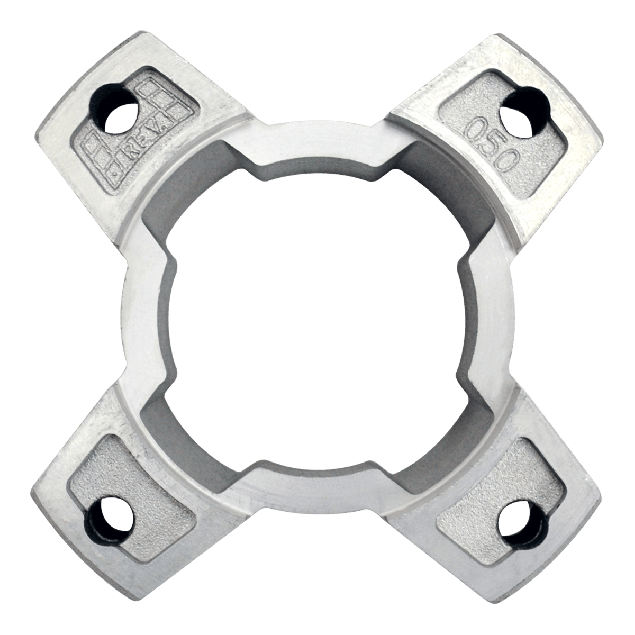 Hydro-Mec 050 afgangsflange FL, Aluminium