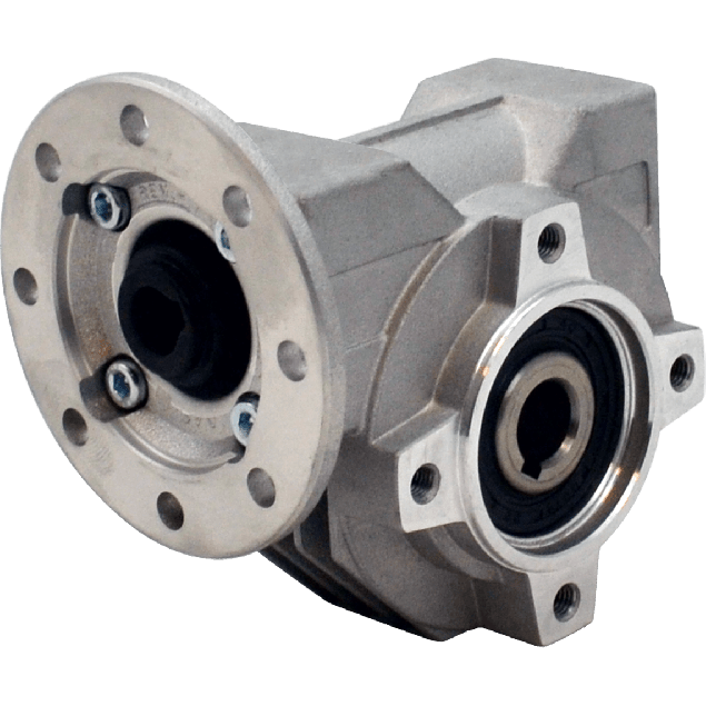 Hydro-Mec 030, Schneckengetriebe Ø14 Hohlwelle, 5:1, Eingang 56B14, Aluminium