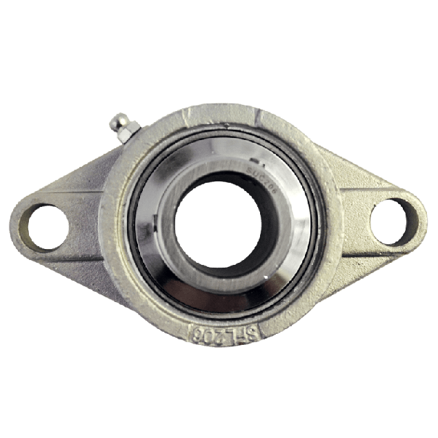 Flange bearing SFL Ø30, 2-bolt, stainless steel