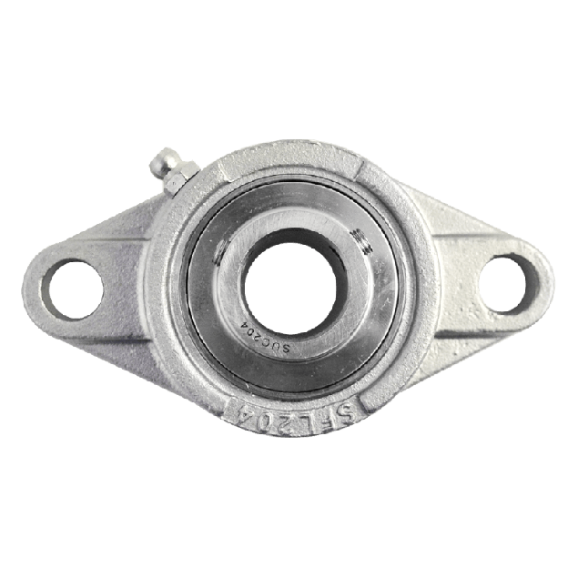 Flange bearing SFL Ø20, 2-bolt, stainless steel