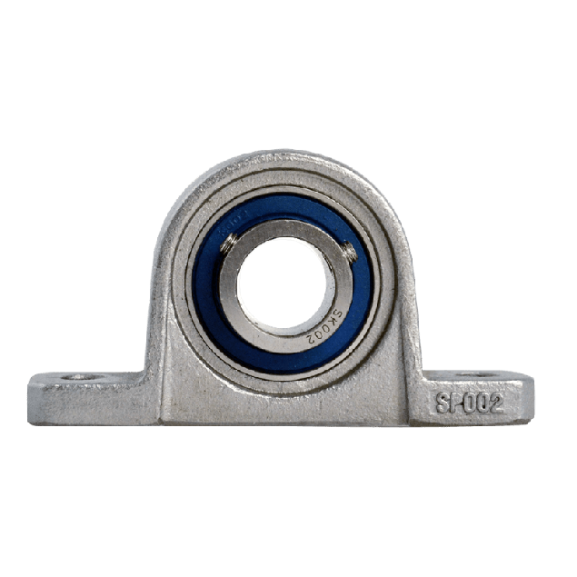 Mini ståleje MUP Ø35, pinolskrue, rustfrit stål