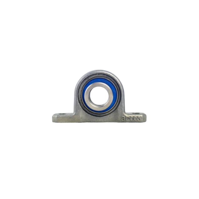 Mini pillow block bearing MUP Ø17, eccentric collar, stainless steel