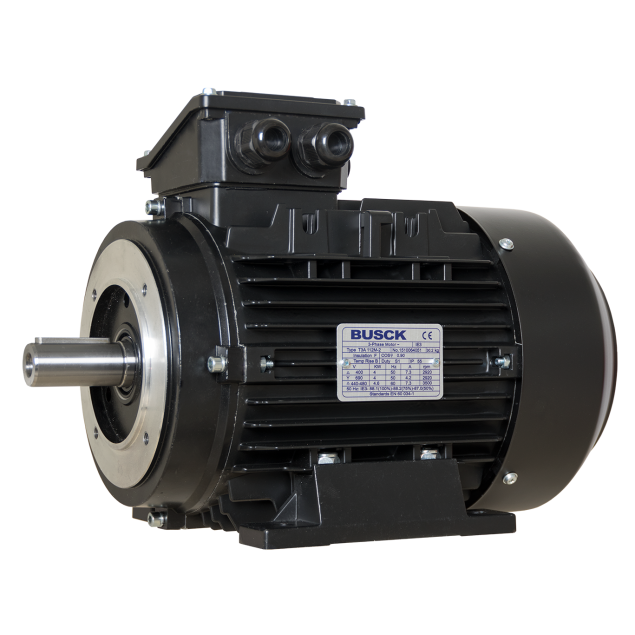 Busck AC motor T3A112M-2B34, 4kW, 2920RPM, B34, 400/690, 50 Hz, Aluminium