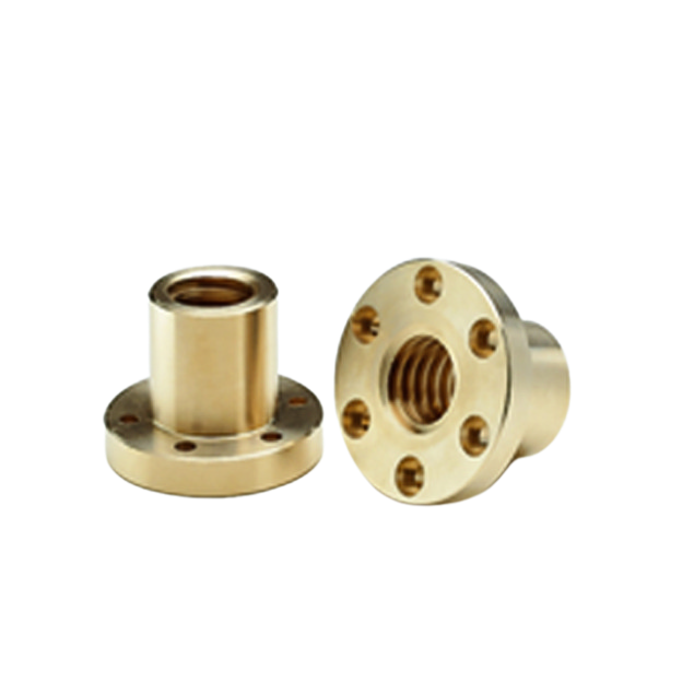 CONTI FXN Tr 30x6 trapezoidal nut with flange, right thread, bronze