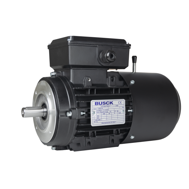 Busck AC brake motor T3AB80C-2, 1.5kW, 2910RPM, 230/400V, 50Hz, aluminium