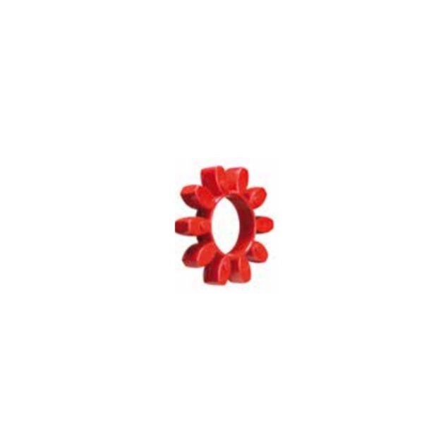 SPIDEX 100/110 Red 95°, spider, Shore A, coupling element, polyurethane
