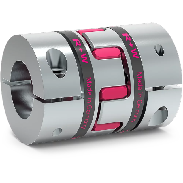 R+W EK2 20 B 15 20 elastomer coupling, aluminium and TPU