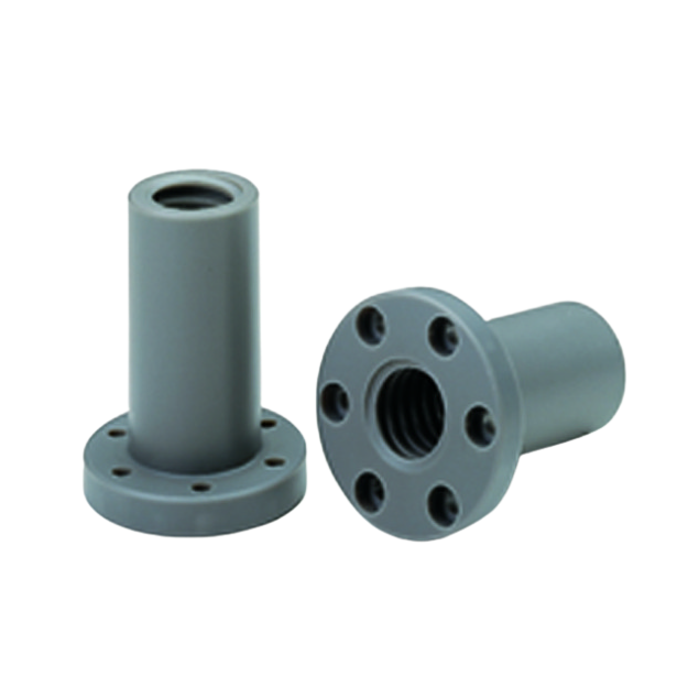 CONTI FCS Tr 30x6 trapezoidal nut with flange, left thread, plastic