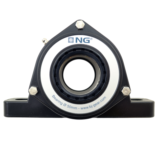 NG waterproof pillow block bearing SF2 Ø50, 2-bolt, open cover