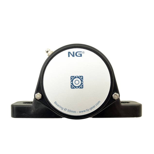 NG waterproof pillow block bearing SF2 Ø50, 2-bolt, closed cover