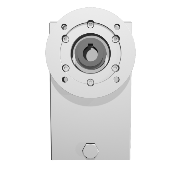 Clean-Geartech N45, snekkegear Ø18, 60:1, indgang 71B14, rustfrit stål