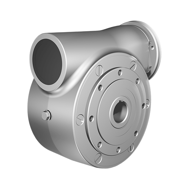 Clean-Geartech N30, snekkegear Ø14, 20:1, indgang 63B14, rustfrit stål