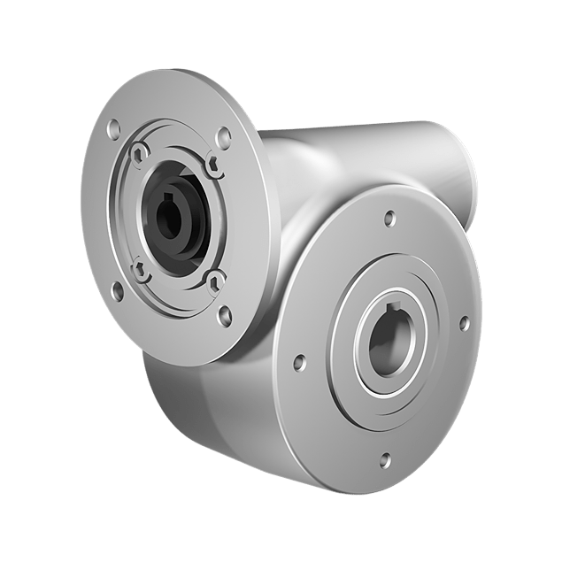 Clean-Geartech N50, worm gear Ø25, 26:1, input 71B14, stainless steel