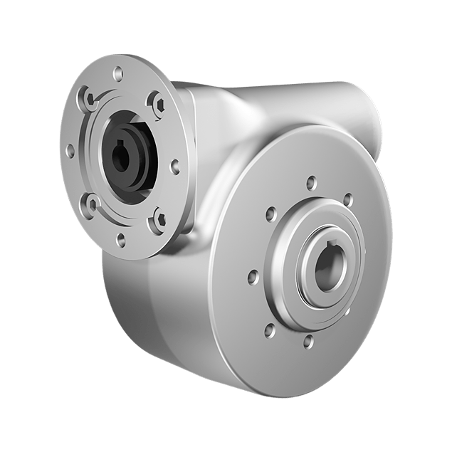 Clean-Geartech N63, worm gear Ø25, 40:1, input 71B14, stainless steel