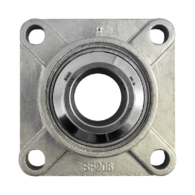 Flange bearing SF Ø40, 4-bolt, stainless steel