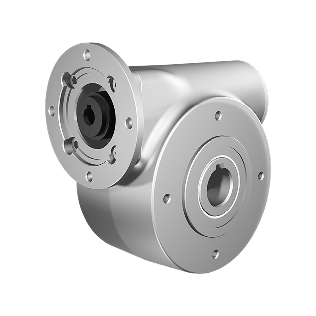 Clean-Geartech N50, worm gear Ø25, 60:1, input 63B14, stainless steel