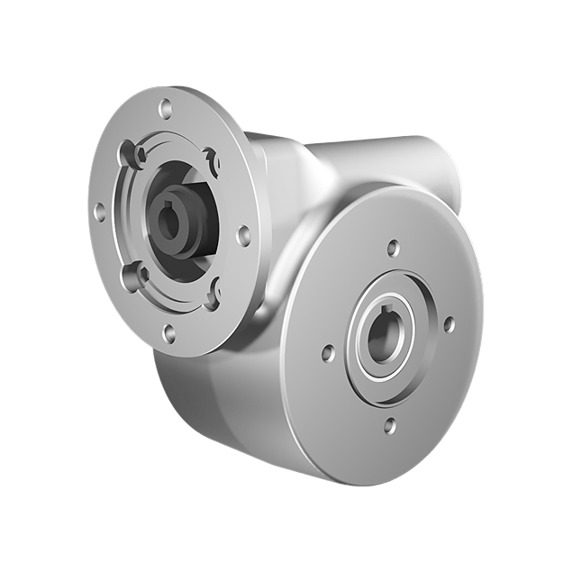 Clean-Geartech N45, Schneckengetriebe Ø18, 102:1, Eingang 63B14, Edelstahl