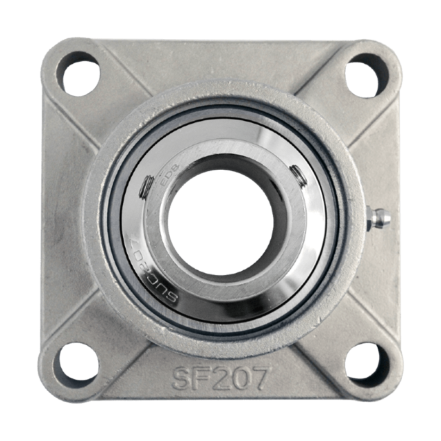 Flange bearing SF Ø35, 4-bolt, stainless steel