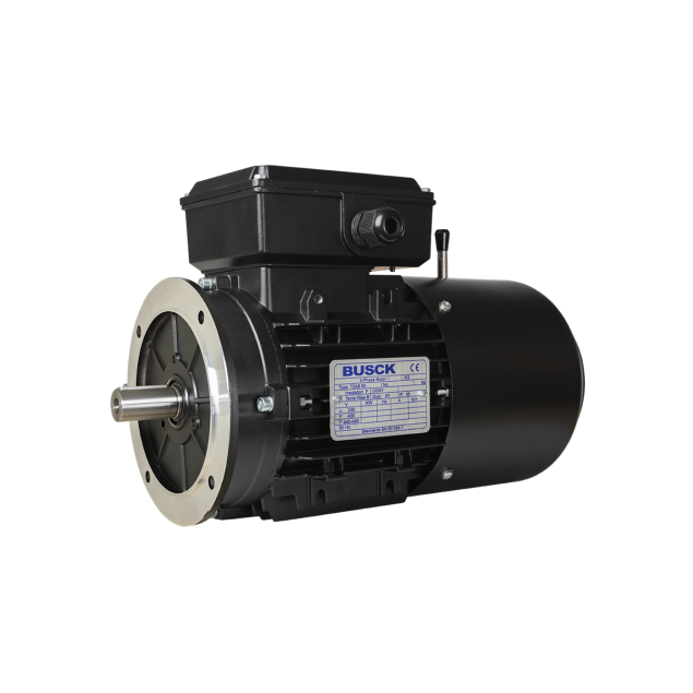 Busck AC motor T2AB71B-4B5, 0.37kW, 1400RPM, B5, 230/400, 50 Hz, Aluminium